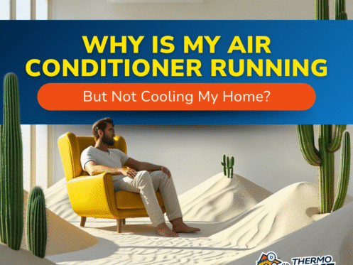 air conditioner’s running but not cooling home