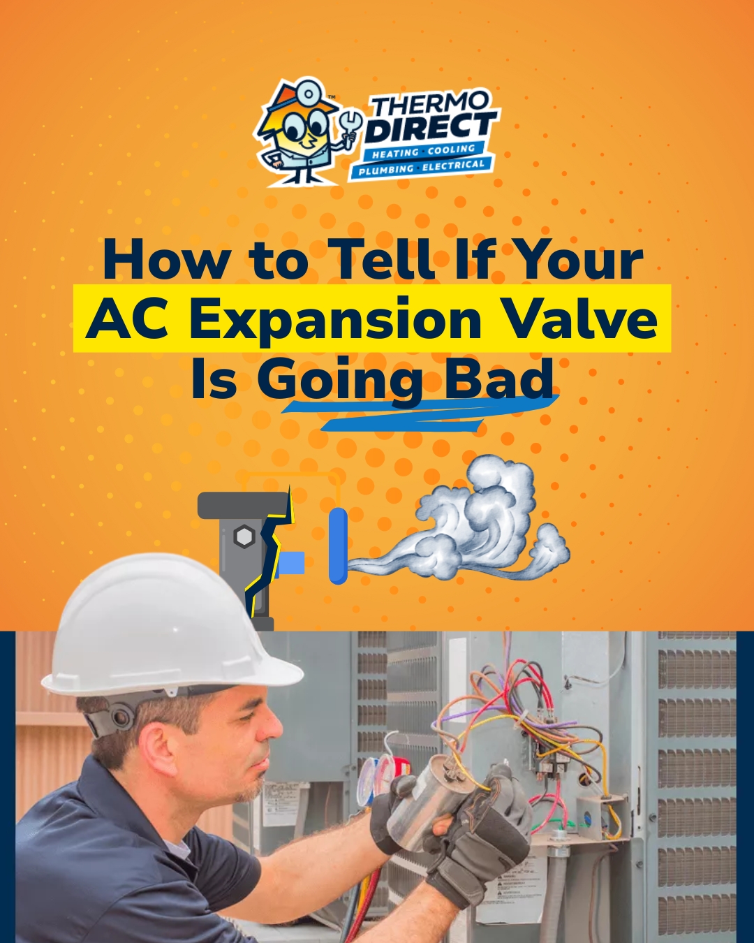 signs of a failing ac expansion valve